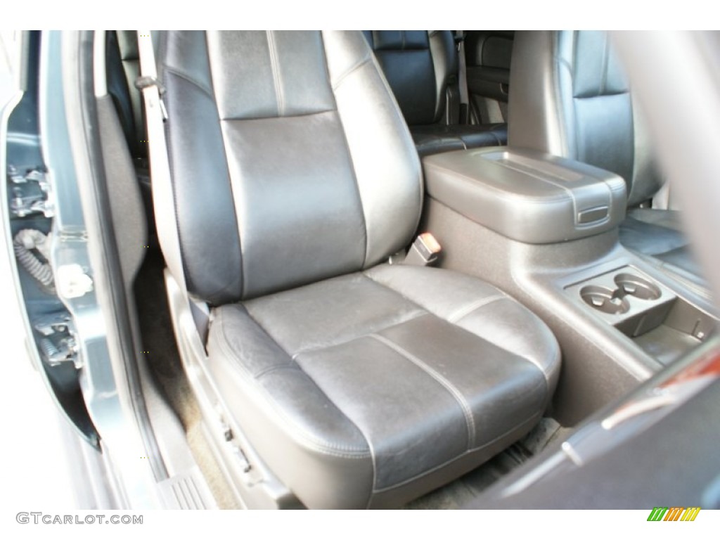 2009 Yukon SLT 4x4 - Stealth Gray Metallic / Ebony photo #24