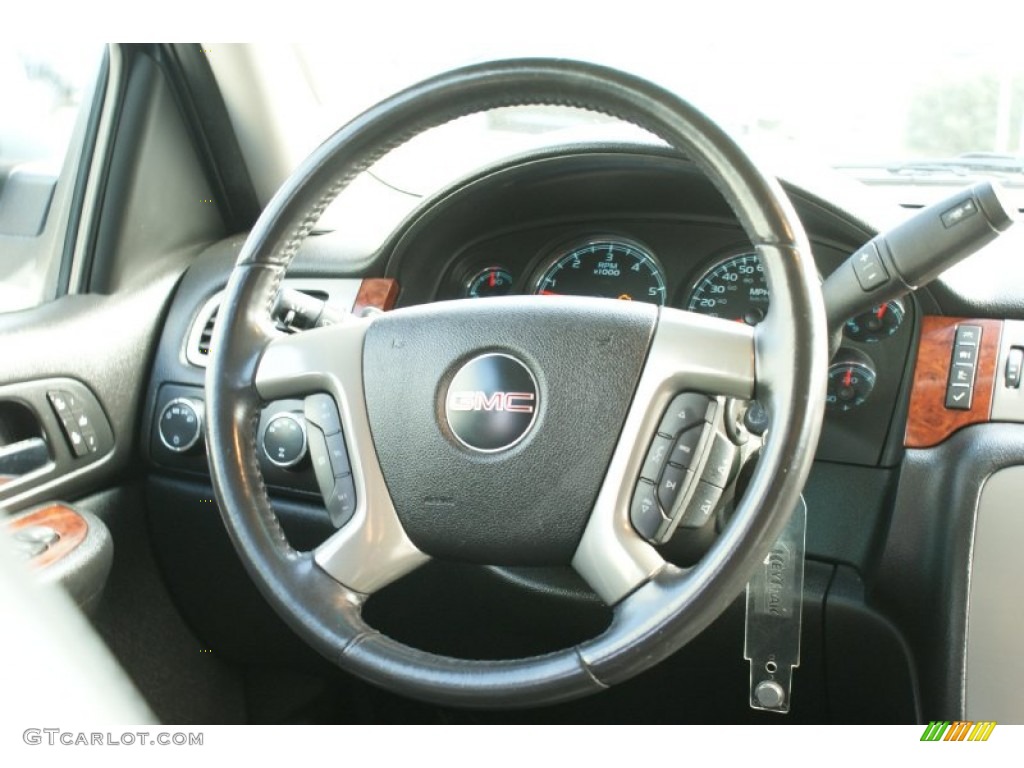 2009 Yukon SLT 4x4 - Stealth Gray Metallic / Ebony photo #30