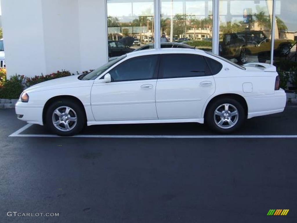 2005 Impala LS - White / Neutral Beige photo #2