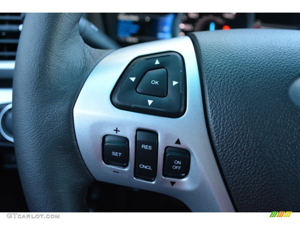 2015 Explorer XLT 4WD - Magnetic / Charcoal Black photo #22