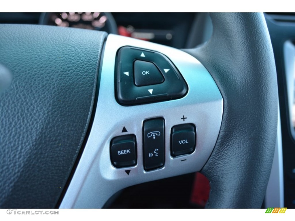2015 Explorer XLT 4WD - Magnetic / Charcoal Black photo #23