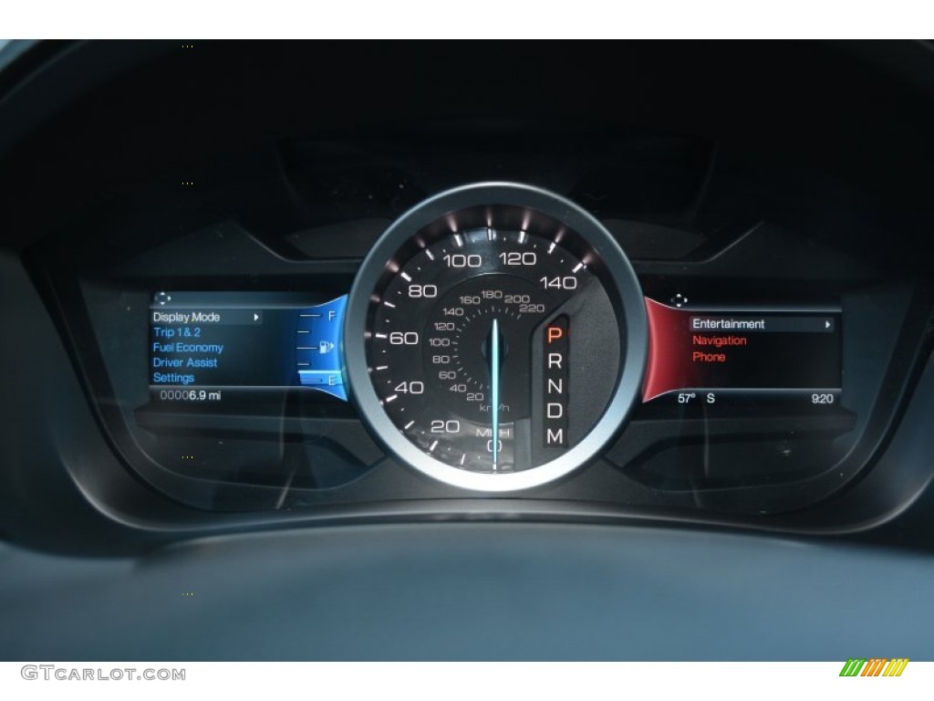 2015 Explorer XLT 4WD - Magnetic / Charcoal Black photo #24