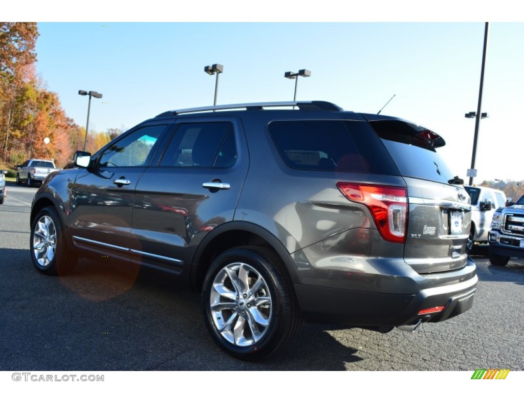 2015 Explorer XLT 4WD - Magnetic / Charcoal Black photo #27