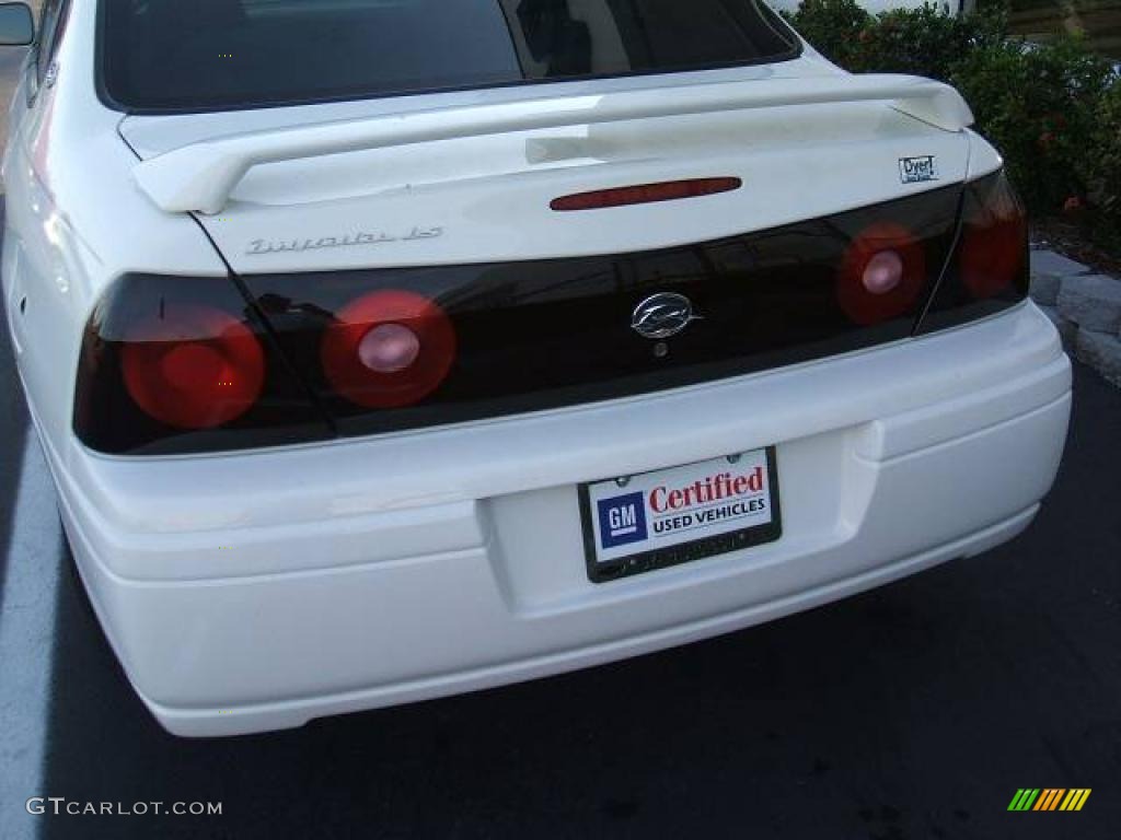 2005 Impala LS - White / Neutral Beige photo #4