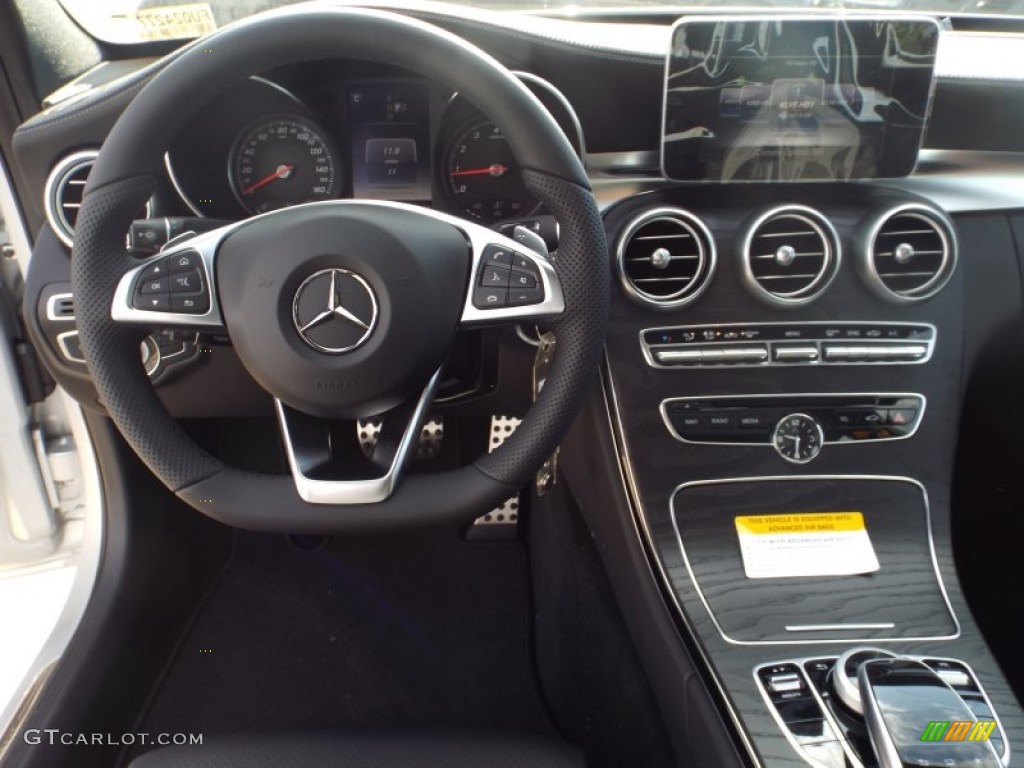 2015 C 300 4Matic - Iridium Silver Metallic / Black photo #9