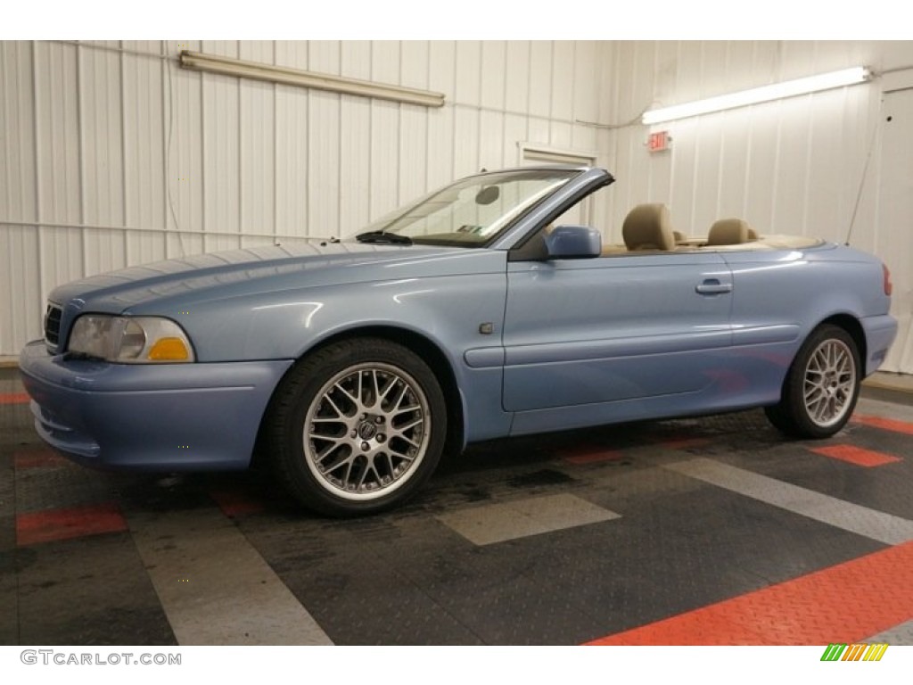 2004 C70 Low Pressure Turbo - Sky Blue Metallic / Beige photo #63