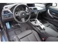 Black 2015 BMW 4 Series 435i Coupe Interior Color