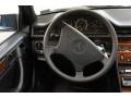 1995 Mercedes-Benz E Black Interior Steering Wheel Photo