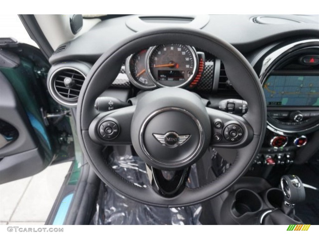 2015 Cooper S Hardtop 2 Door - British Racing Green II Metallic / Carbon Black photo #8
