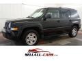 2009 Brilliant Black Crystal Pearl Jeep Patriot Sport  photo #1