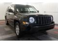 2009 Brilliant Black Crystal Pearl Jeep Patriot Sport  photo #4