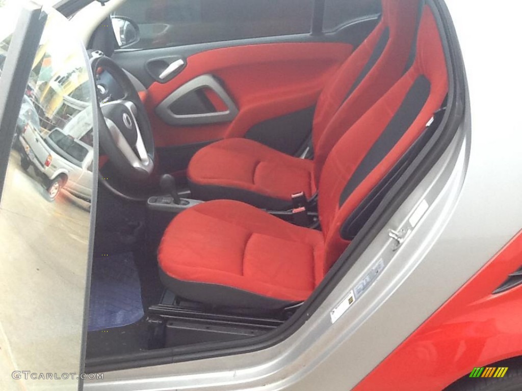 Design Red Interior 2008 Smart fortwo passion coupe Photo #99105738