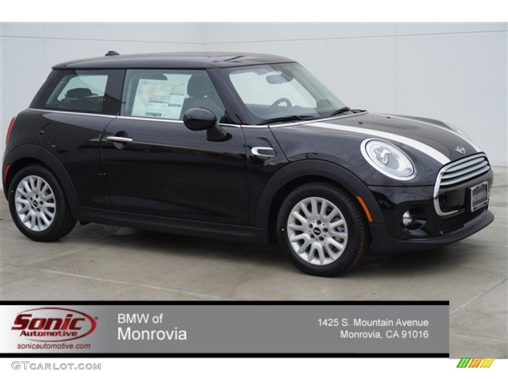 Midnight Black Metallic Mini Cooper