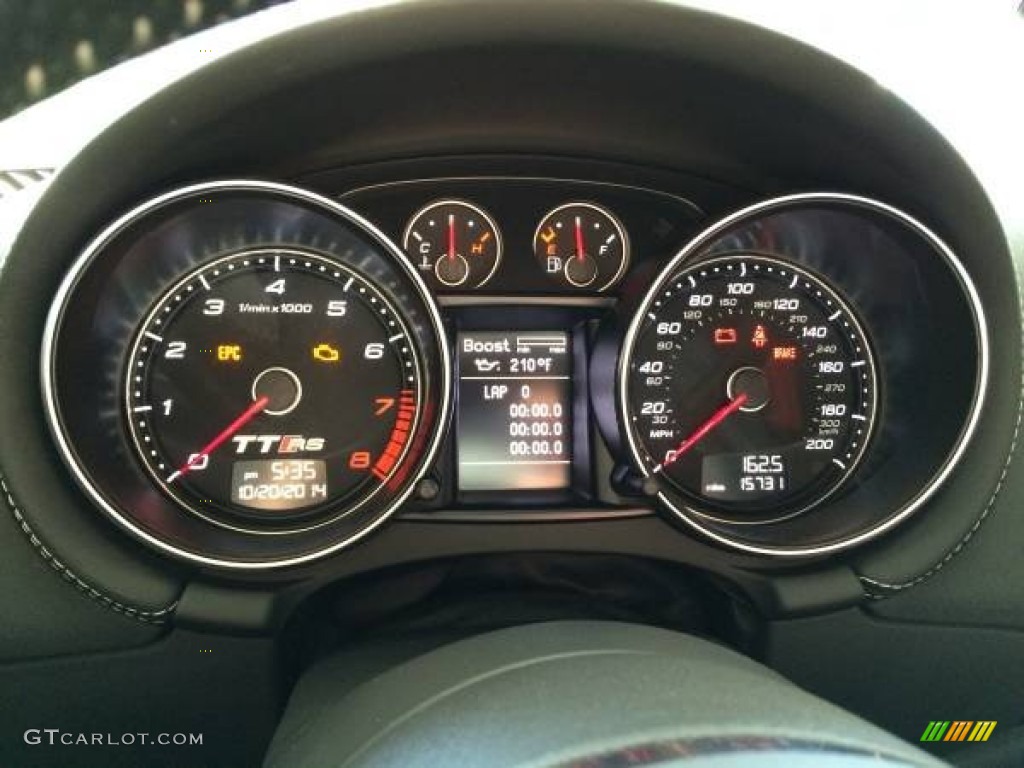 2013 Audi TT RS quattro Coupe Gauges Photos