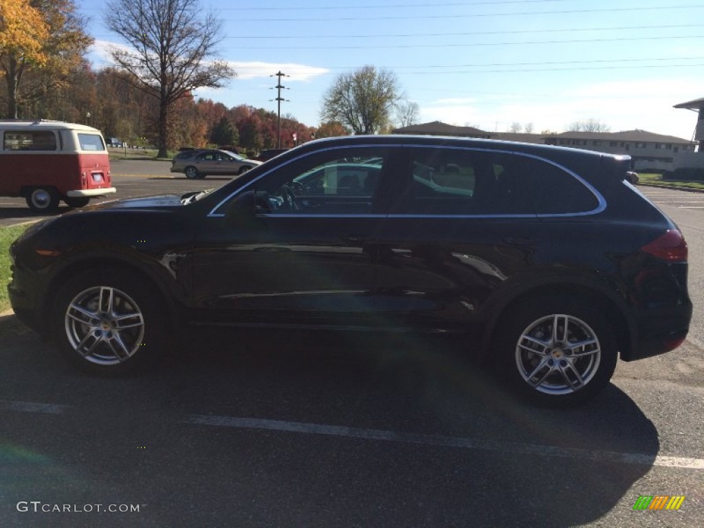 2012 Cayenne S Hybrid - Amethyst Metallic / Black photo #1
