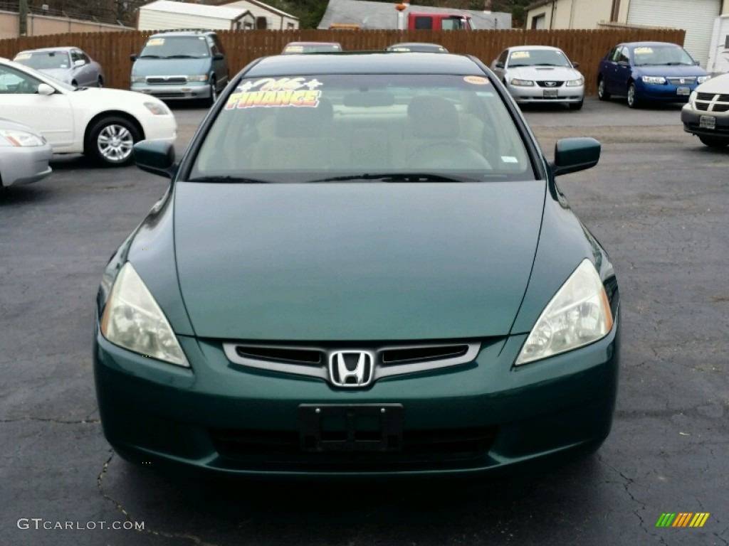 2003 Accord LX Sedan - Noble Green Pearl / Ivory photo #1