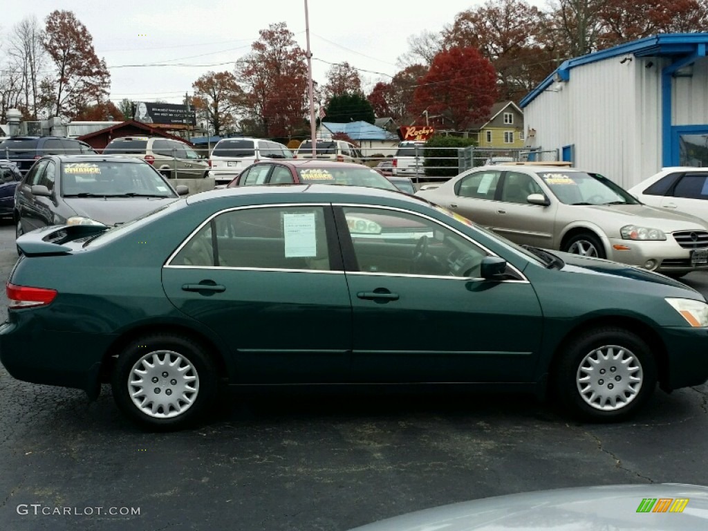 2003 Accord LX Sedan - Noble Green Pearl / Ivory photo #7