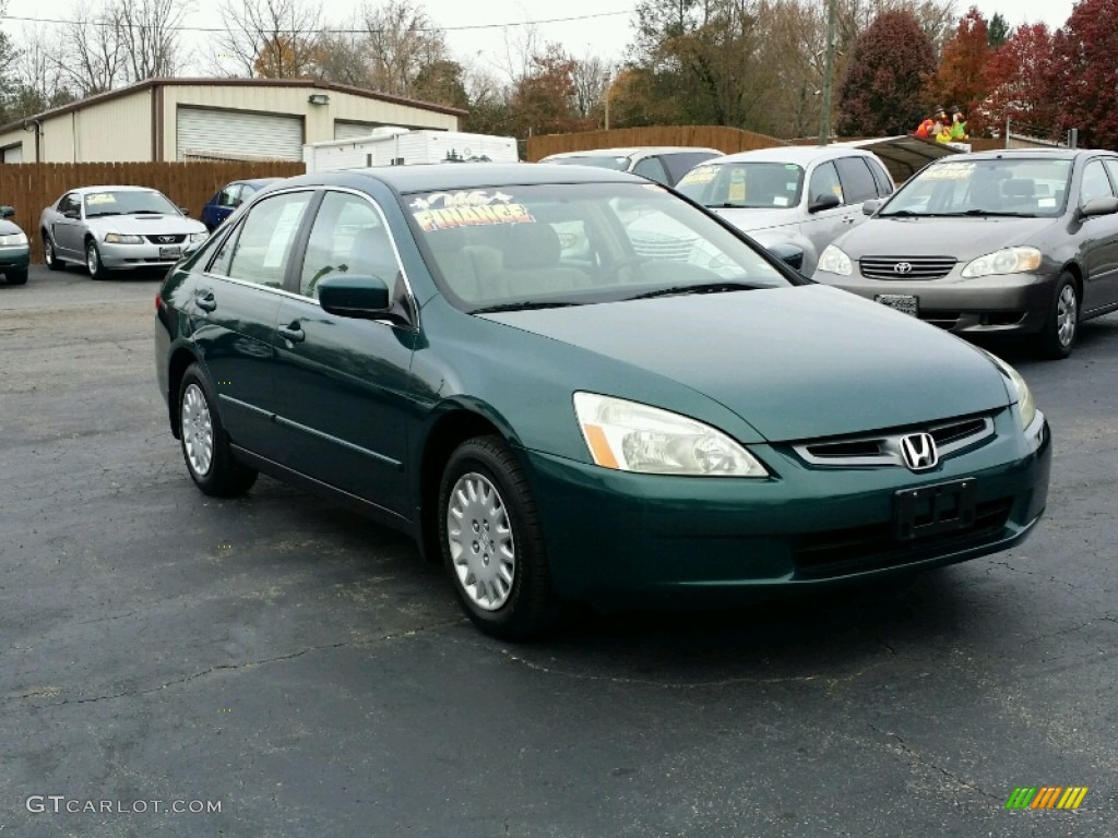 Noble Green Pearl 2003 Honda Accord LX Sedan Exterior Photo #99108370