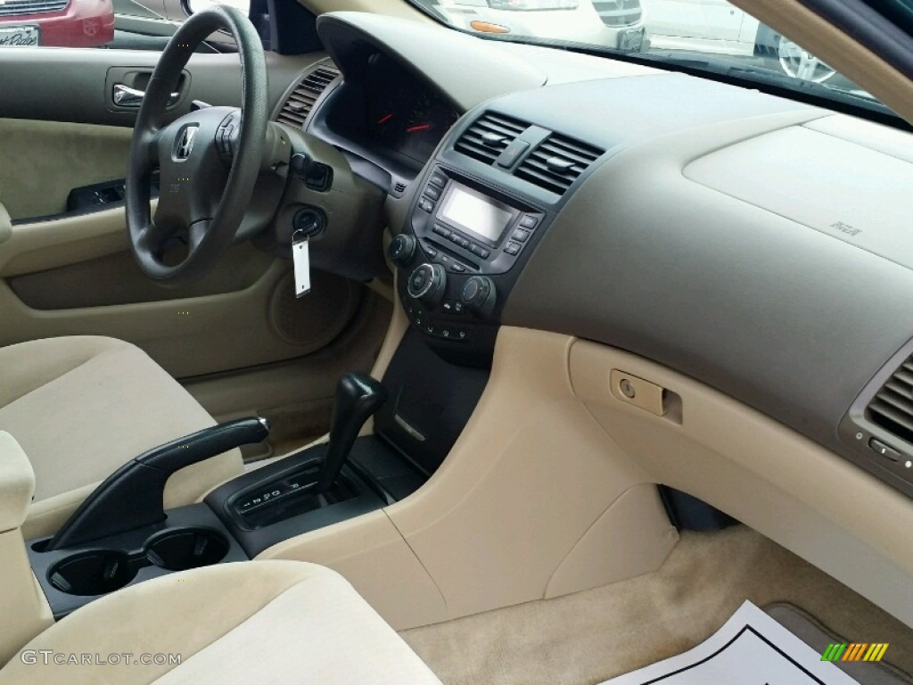 2003 Accord LX Sedan - Noble Green Pearl / Ivory photo #10