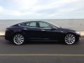 2013 Blue Metallic Tesla Model S P85 Performance  photo #12