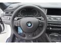 Black 2015 BMW 7 Series 740Li Sedan Steering Wheel