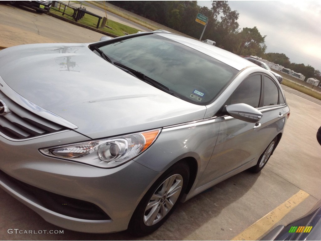 2014 Sonata GLS - Radiant Silver / Gray photo #2