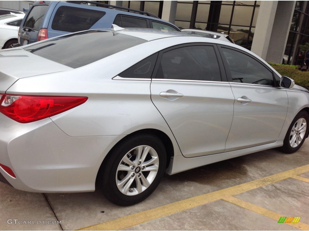 2014 Sonata GLS - Radiant Silver / Gray photo #4