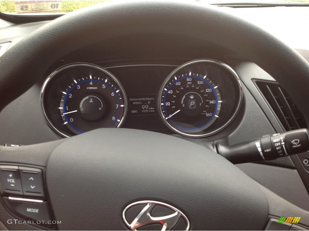 2014 Sonata GLS - Radiant Silver / Gray photo #9