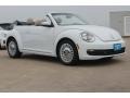 Pure White 2015 Volkswagen Beetle 1.8T Convertible