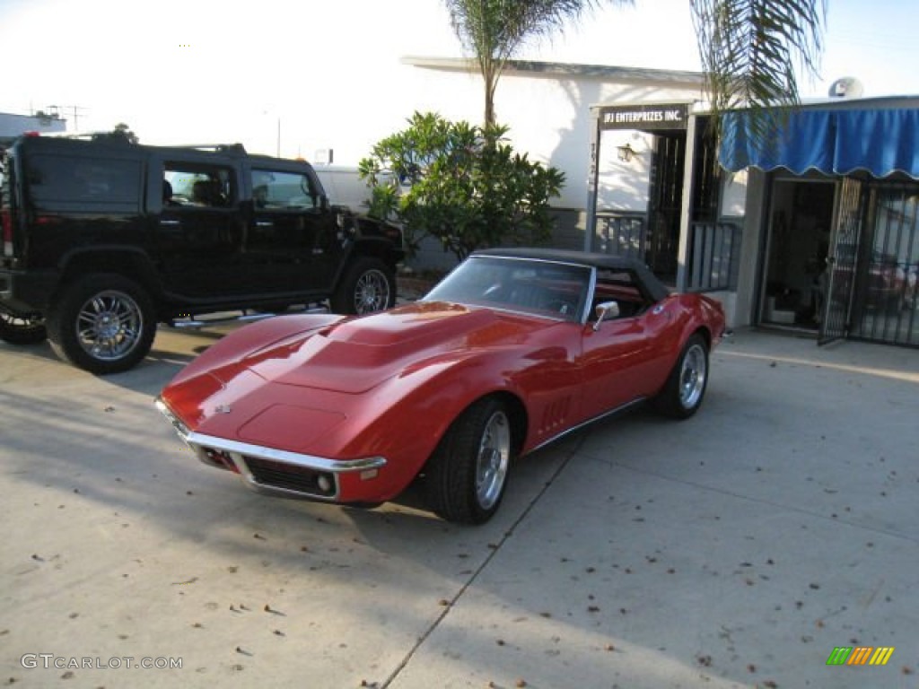 1968 Corvette Convertible - Rally Red / Black photo #1