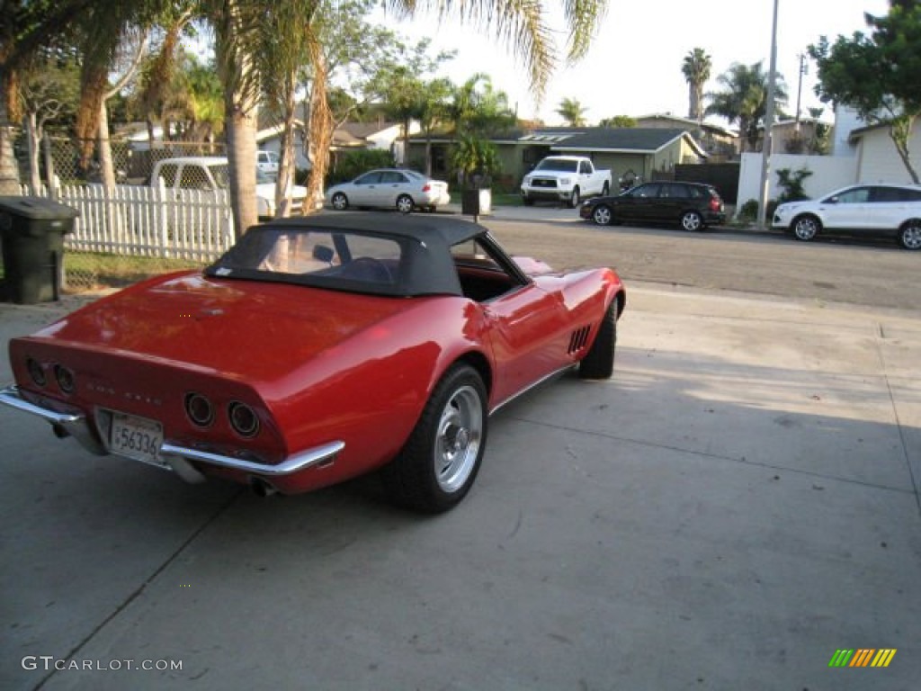 1968 Corvette Convertible - Rally Red / Black photo #4