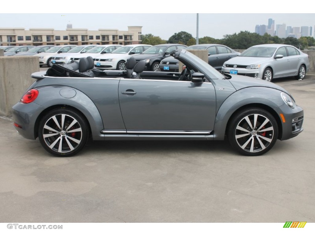 Platinum Gray Metallic 2015 Volkswagen Beetle R Line 2.0T Convertible Exterior Photo #99110818
