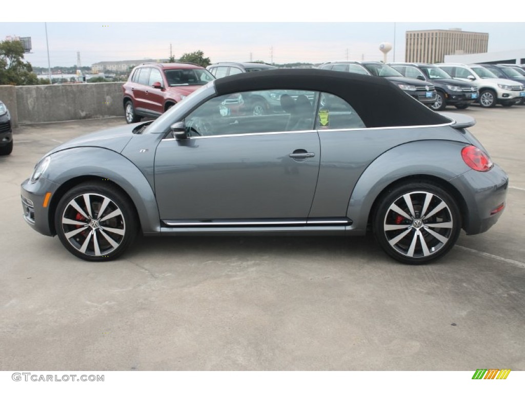 Platinum Gray Metallic 2015 Volkswagen Beetle R Line 2.0T Convertible Exterior Photo #99110935