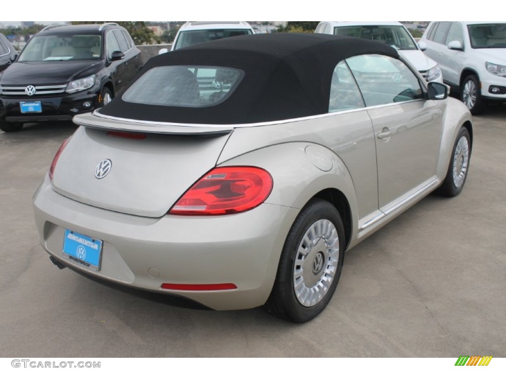 2015 Beetle 1.8T Convertible - Moonrock Silver Metallic / Titan Black photo #10