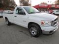 2008 Bright White Dodge Ram 1500 SLT Regular Cab  photo #5