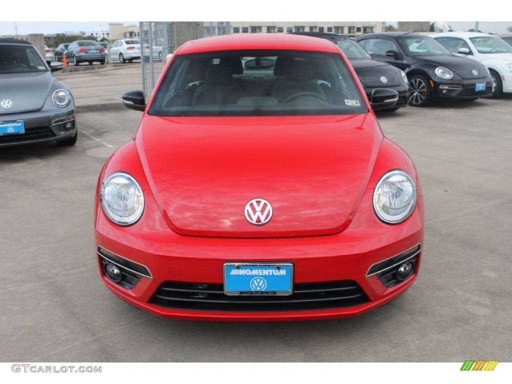 2015 Beetle R Line 2.0T - Tornado Red / Titan Black photo #2