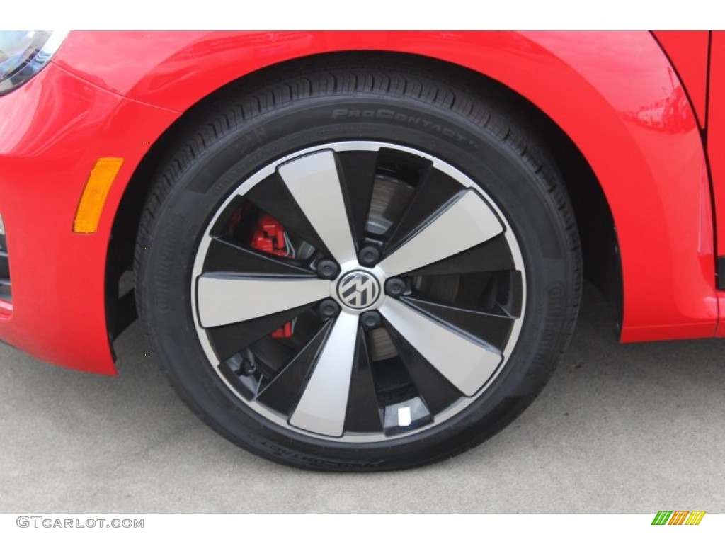 2015 Beetle R Line 2.0T - Tornado Red / Titan Black photo #4