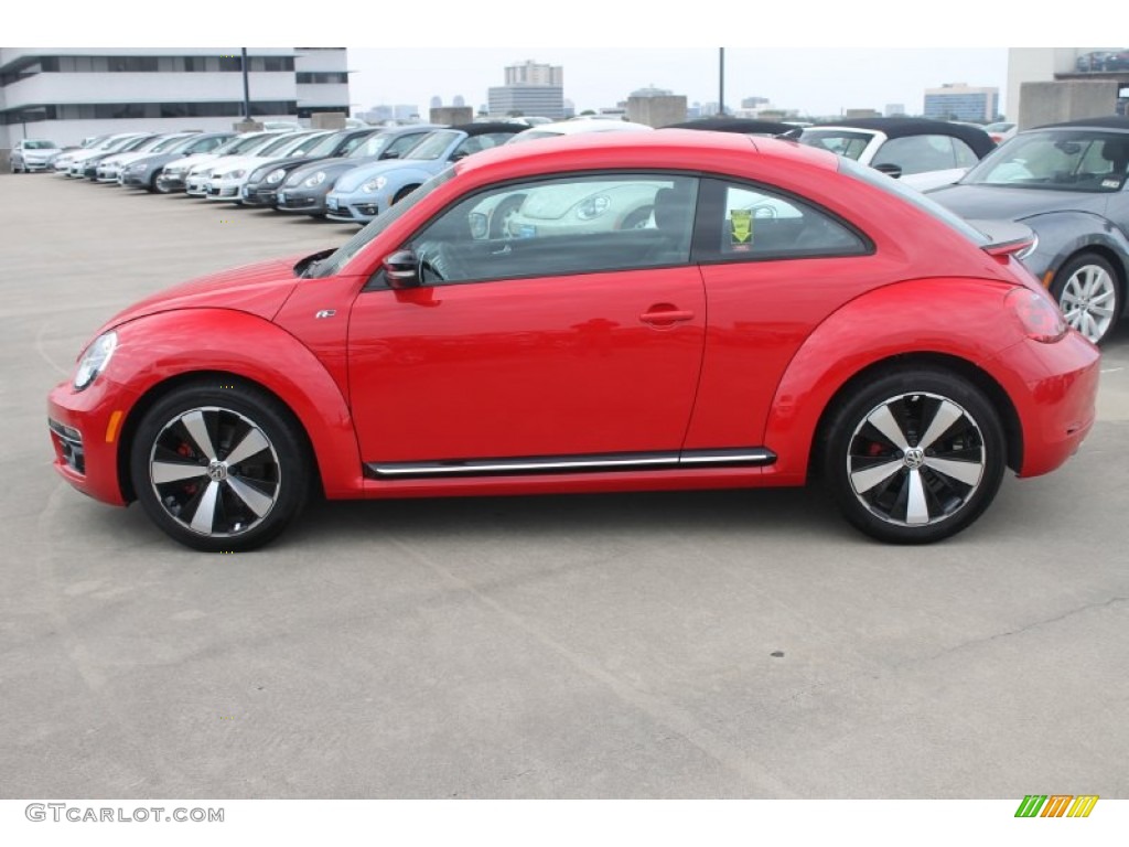 2015 Beetle R Line 2.0T - Tornado Red / Titan Black photo #5