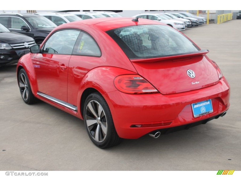 2015 Beetle R Line 2.0T - Tornado Red / Titan Black photo #6