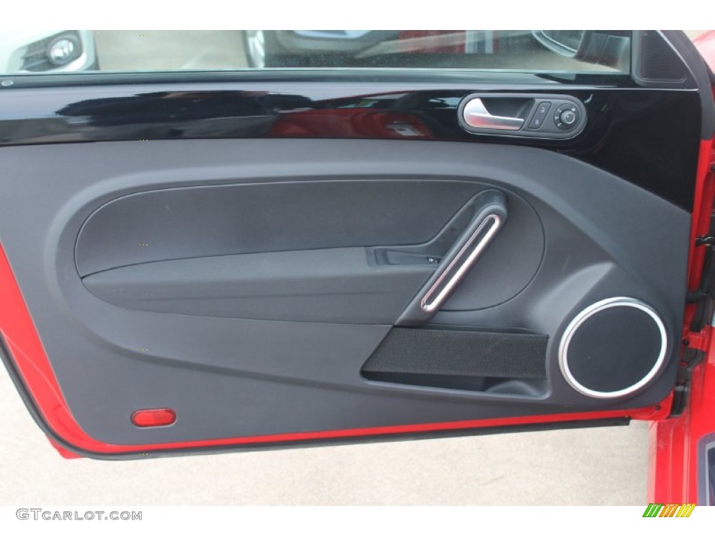 2015 Beetle R Line 2.0T - Tornado Red / Titan Black photo #10