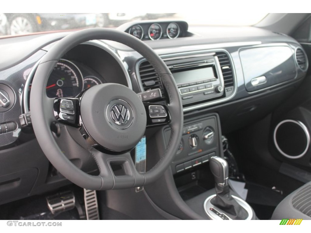 2015 Beetle R Line 2.0T - Tornado Red / Titan Black photo #12