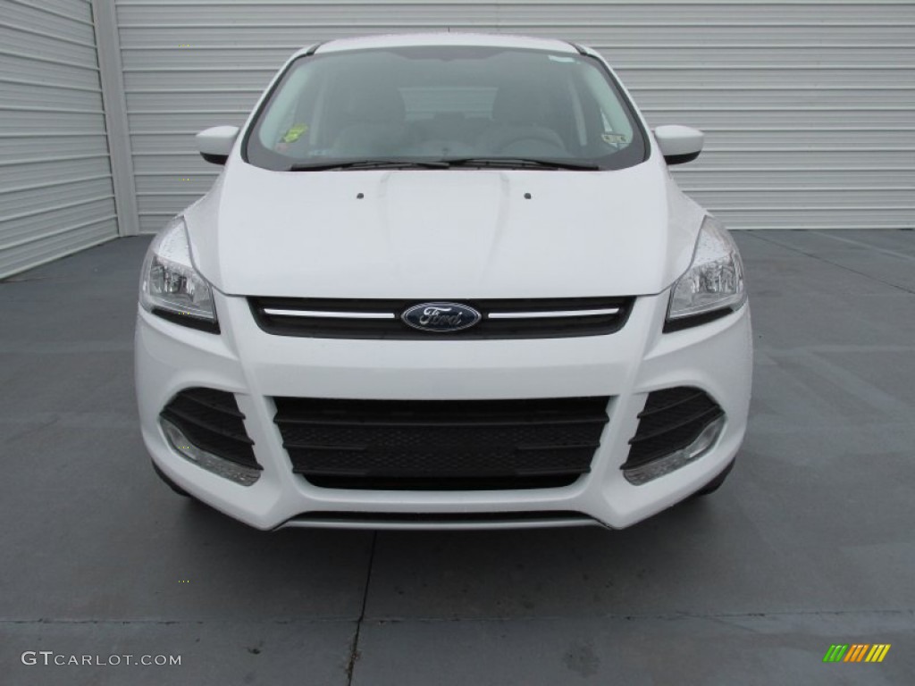 2015 Escape SE - Oxford White / Medium Light Stone photo #8