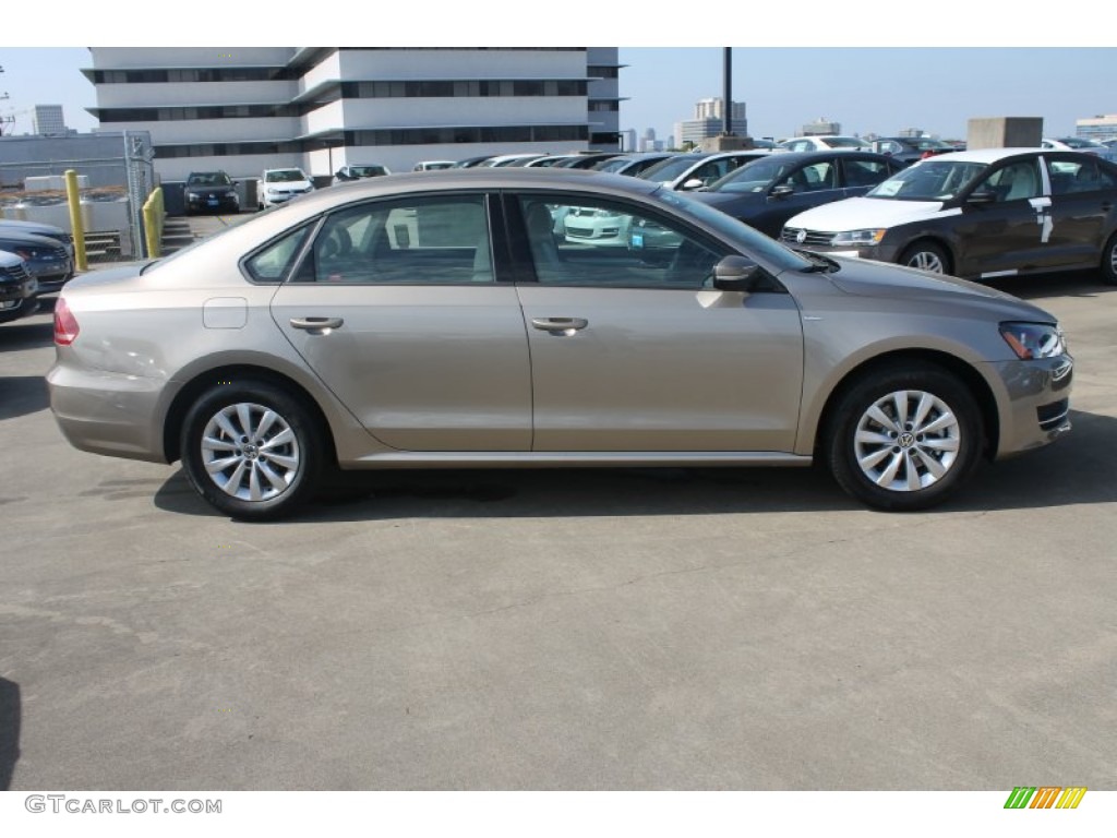 Titanium Beige 2015 Volkswagen Passat Wolfsburg Edition Sedan Exterior Photo #99113968