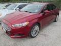 2014 Ruby Red Ford Fusion S  photo #2