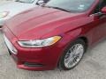 2014 Ruby Red Ford Fusion S  photo #3