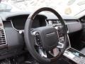 Ebony/Ebony 2014 Land Rover Range Rover HSE Steering Wheel
