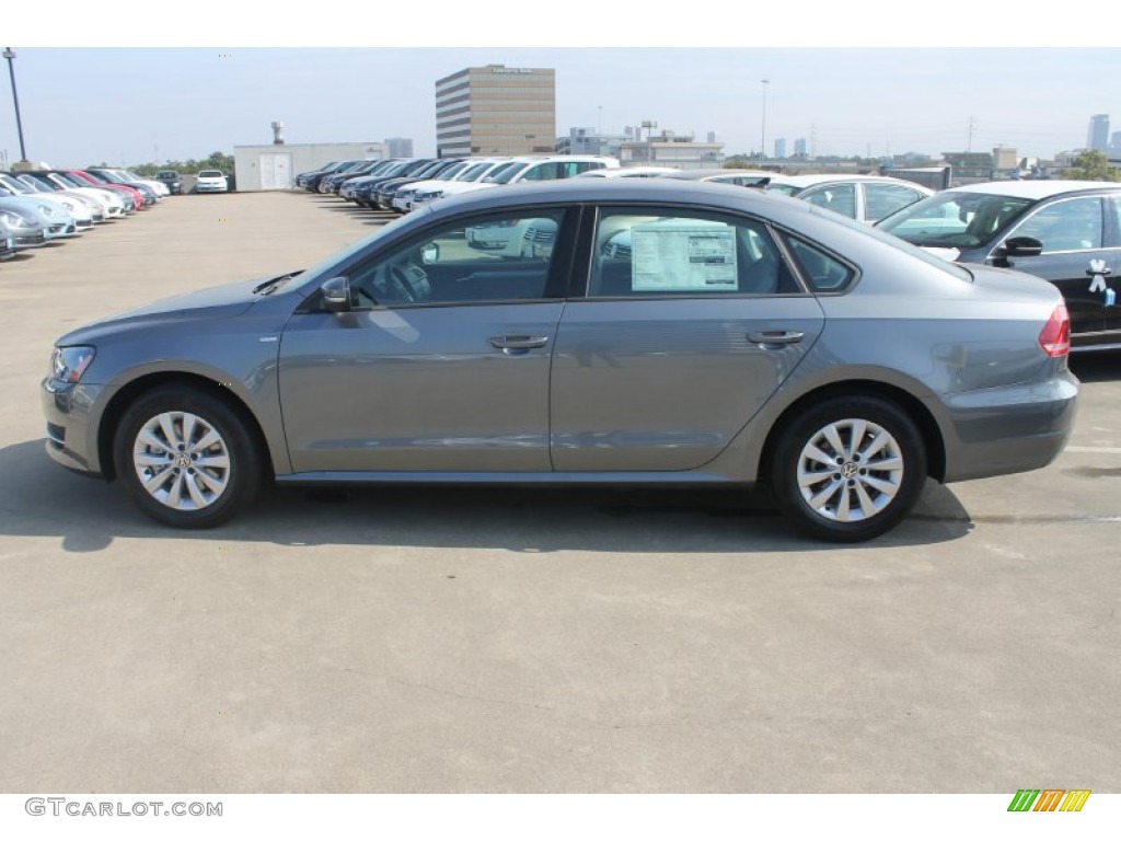 Platinum Gray Metallic 2015 Volkswagen Passat Wolfsburg Edition Sedan Exterior Photo #99115000