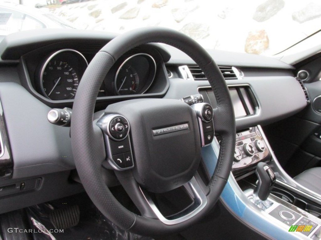 2014 Range Rover Sport HSE - Santorini Metallic / Ebony/Lunar/Ebony photo #15