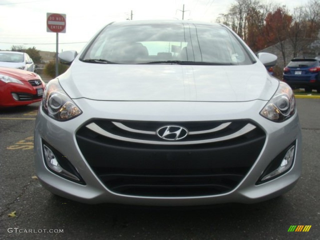 2013 Elantra GT - Silver / Black photo #2