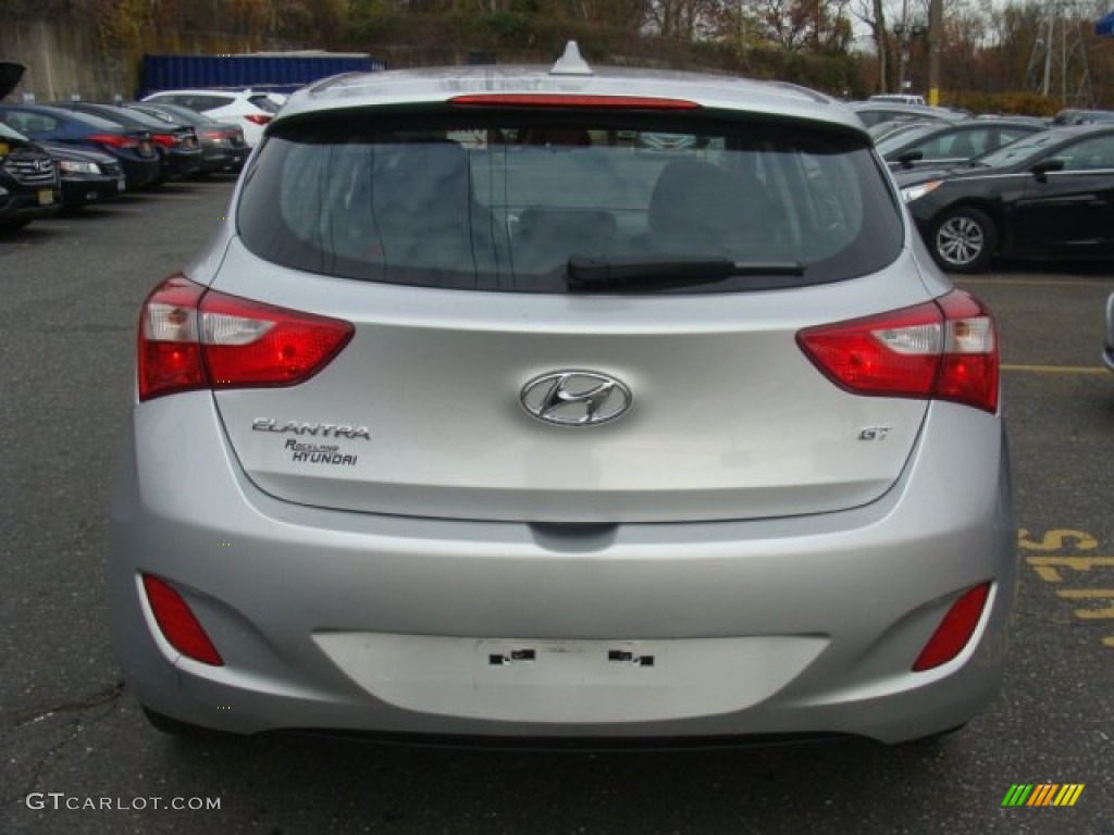 2013 Elantra GT - Silver / Black photo #5